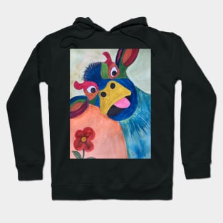 Colourful Cow Hoodie